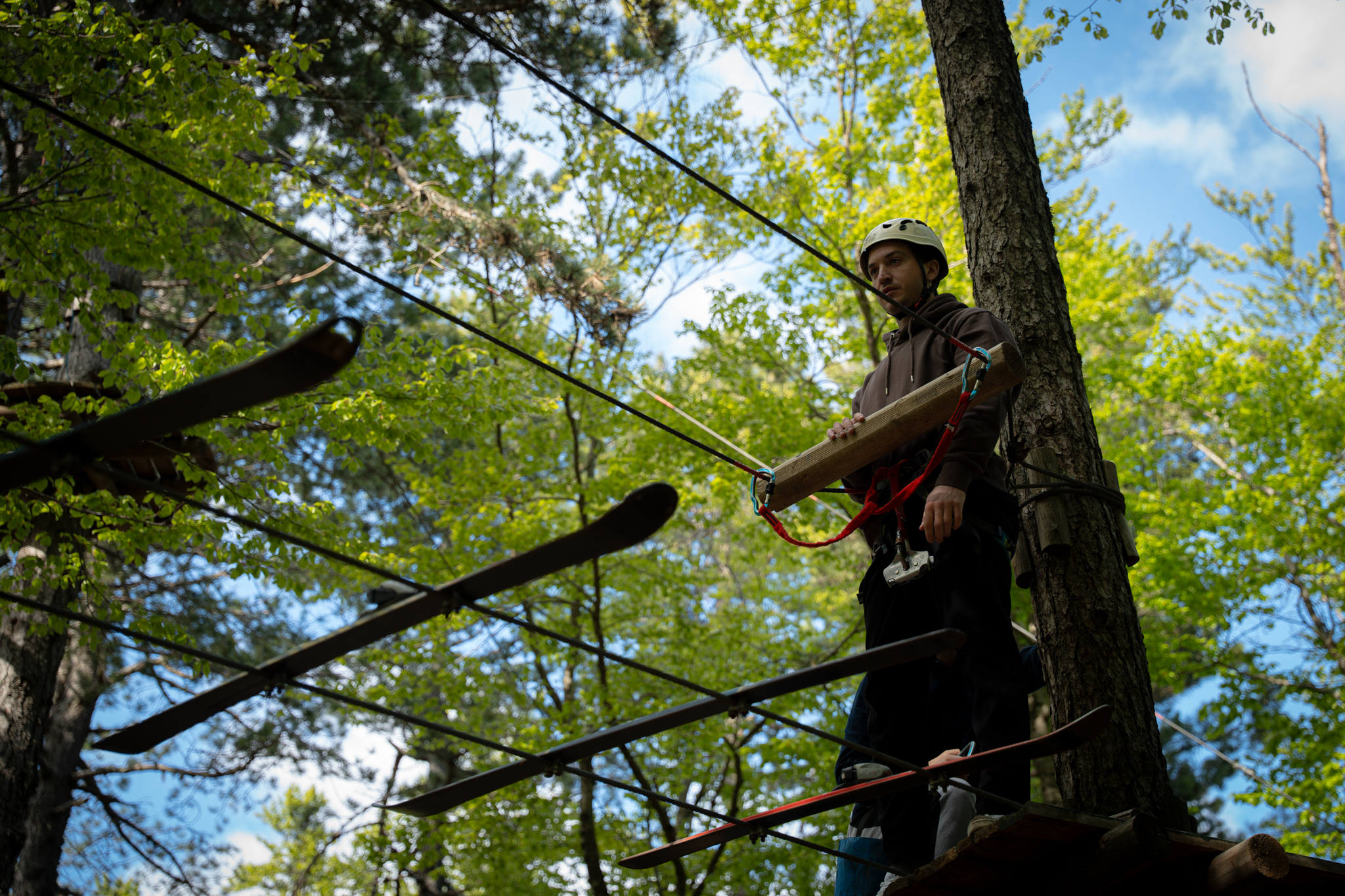 Zipline u Parku Lovćen